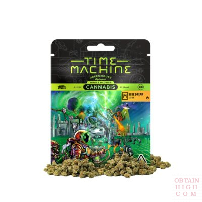 Blue Dream Sativa 3.5 Grams Cannabis by Time Machine obtain high